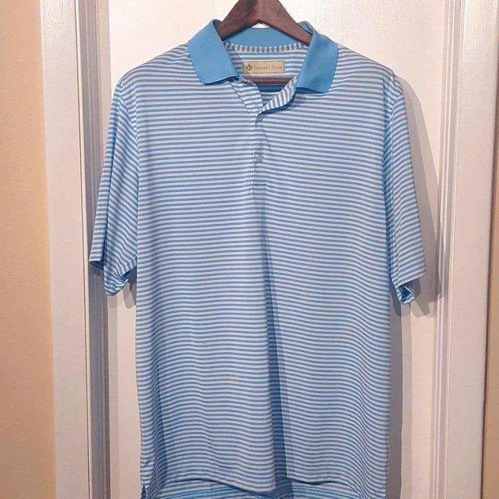 Men's large golf polo